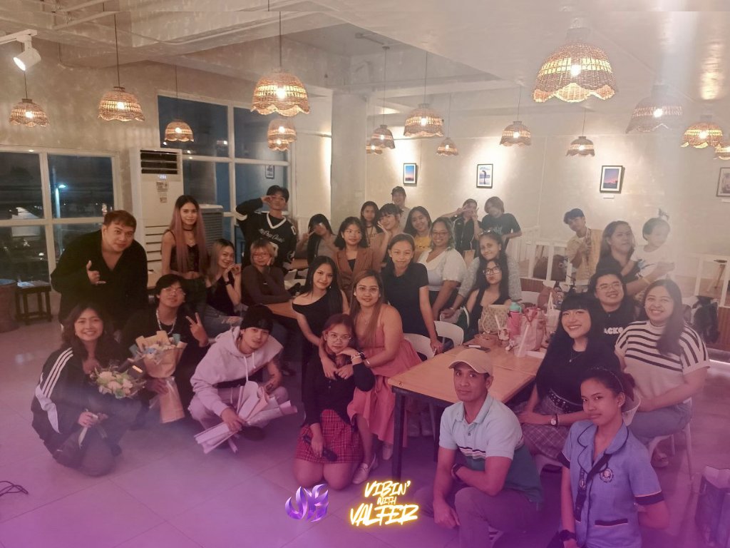 vallianceflames's tweet photo. Thank you, Valliance!

Vibin' with Valfer was a huge success and we would thank our special guests, partners @valfereal, our attendees and the one and only Don V @Valfer_0621 for having such a fun night.

Until next time! 💜🔥 

DON V-IBIN' NIGHT 🎶
#VibinWithValfer #DonV #Valfer https://t.co/tGHytM7oR6
