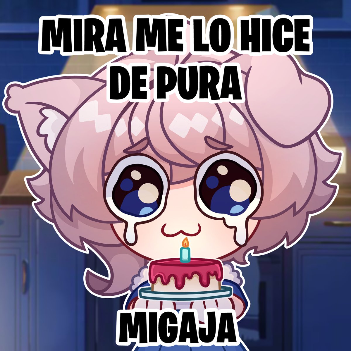 Me ando proyectando, sorry 💀