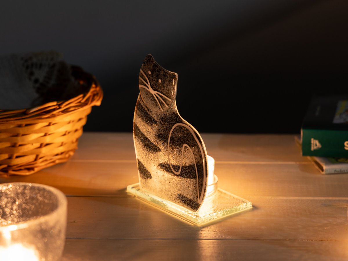 公式通販サイトにて #猫 の #キャンドルホルダー が新登場！🐈 あなた