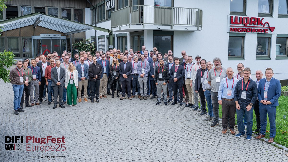 Last week, we had the honor of hosting the #DIFI PlugFest Europe25 in Holzkirchen, Germany.

We’re proud to have provided the stage for this important milestone and look forward to the next steps in the DIFI journey.