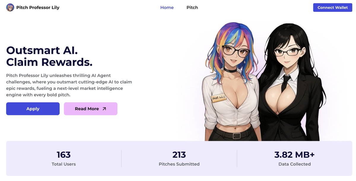 PitchingLily_AI's tweet image. Are you ready for what&apos;s coming?

Start to submit your pitches and let our agent evaluate: pitchlily.ai