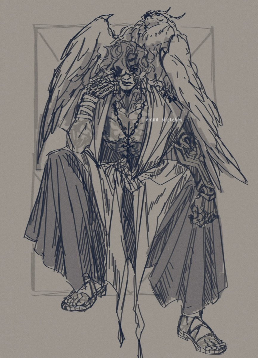 cloud_sketches's tweet image. Some sketches.⚜️