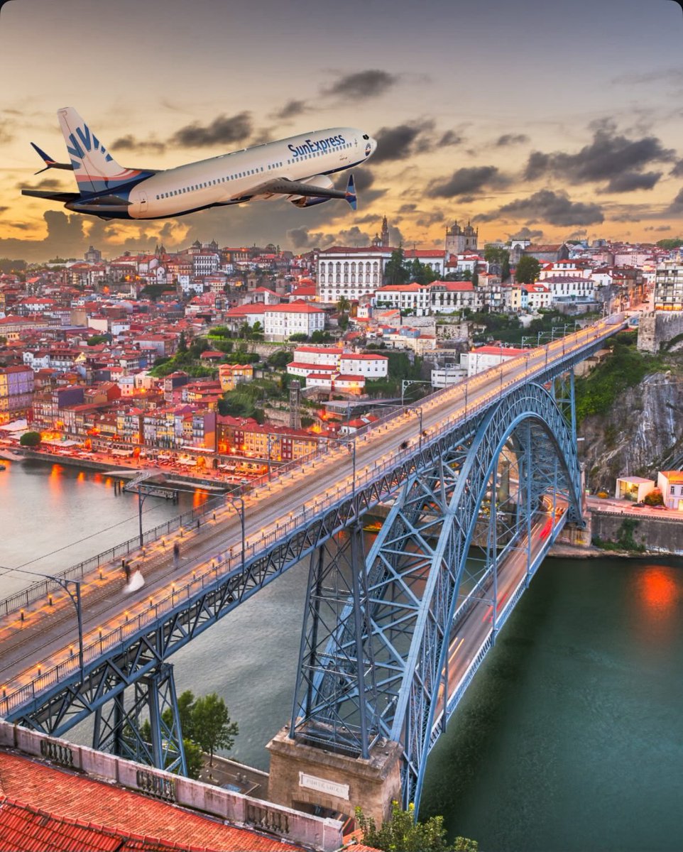 SunExpress, 5 Kasım’da İzmir-Porto uçuşlarına başlıyor.  <a href="/SunExpress/">SunExpress</a> ile İzmir – Porto uçuşları, Çarşamba ve Pazar olmak üzere, haftada iki kez düzenlenecek. #SunExpress #Reklam