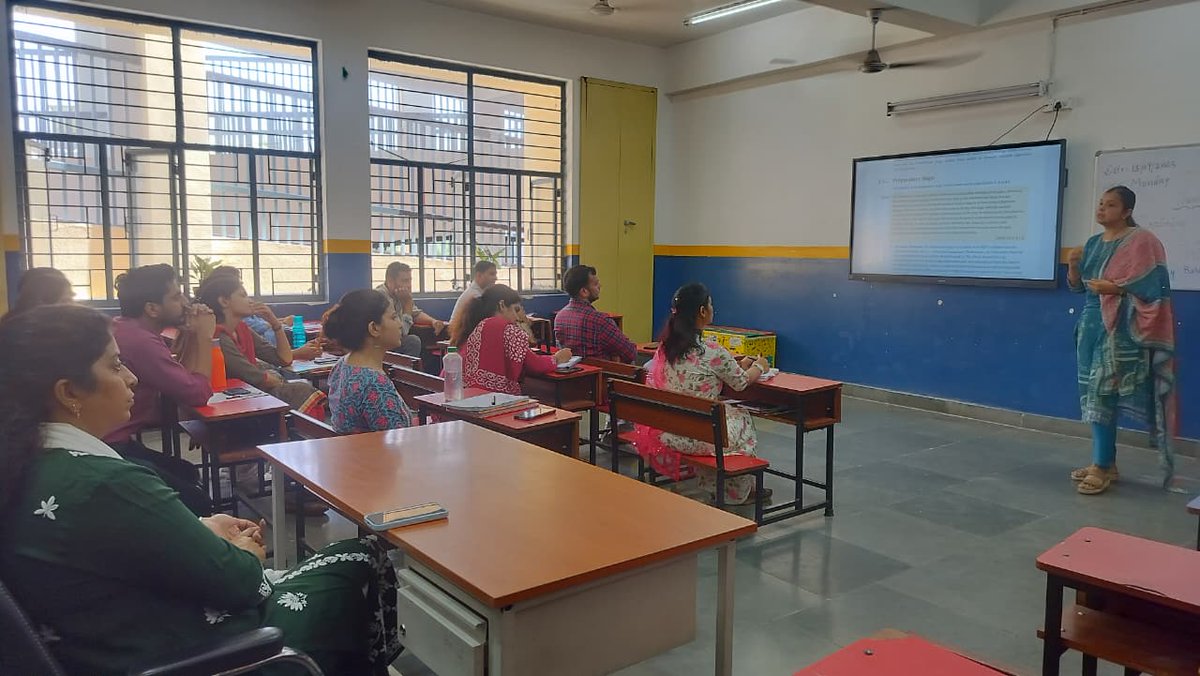 kvshahdara1's tweet image. Organization of Training and Development week #CompetencyBasedLearning #Alternatepedagogy #21stcenturyskill #Lessonplanning #TrainingSession #kvs
@KVS_HQ
@kvs_ro
#PMSHRI