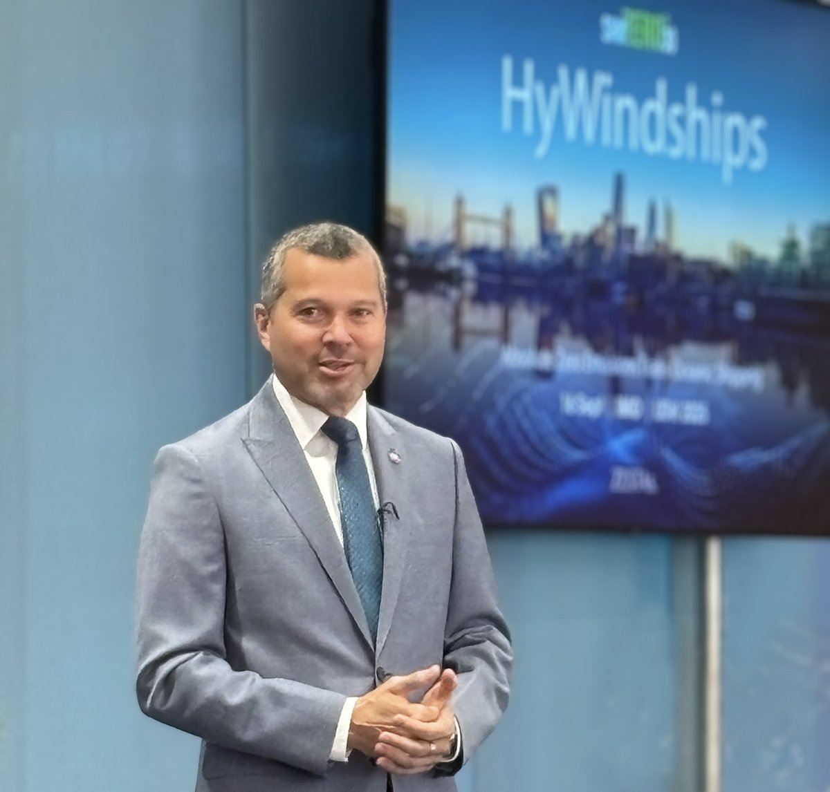 IMOSecGen's tweet image. I delivered the keynote at the ZESTAs Windships event, part of the #LISW series. I spoke on how new technologies are driving innovation toward #decarbonization — and encouraged everyone to keep leading the way, showing what’s possible.