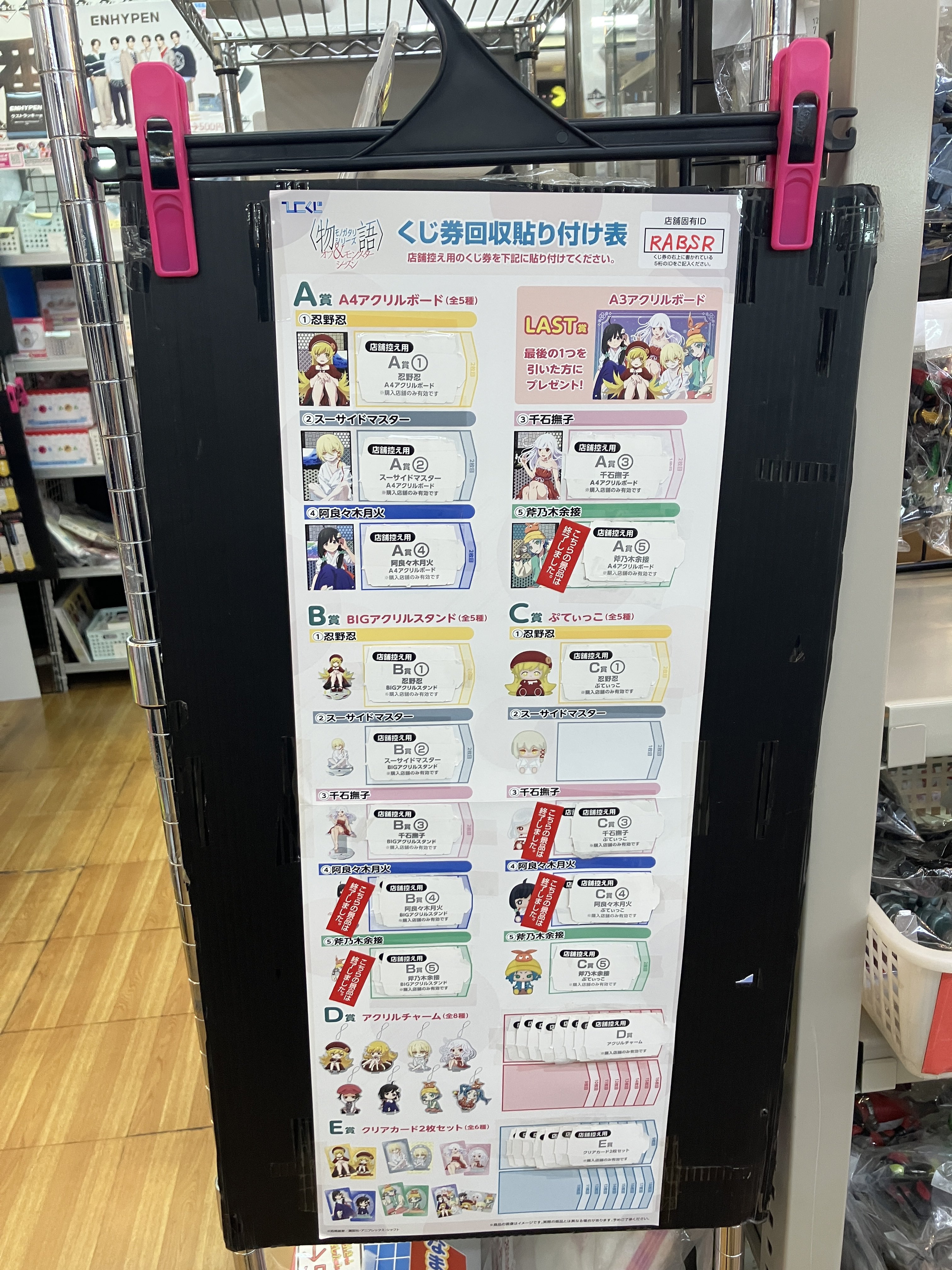 コジマプロダクション　くじ　Ｂ賞 トージマワンツベーハイコマレト