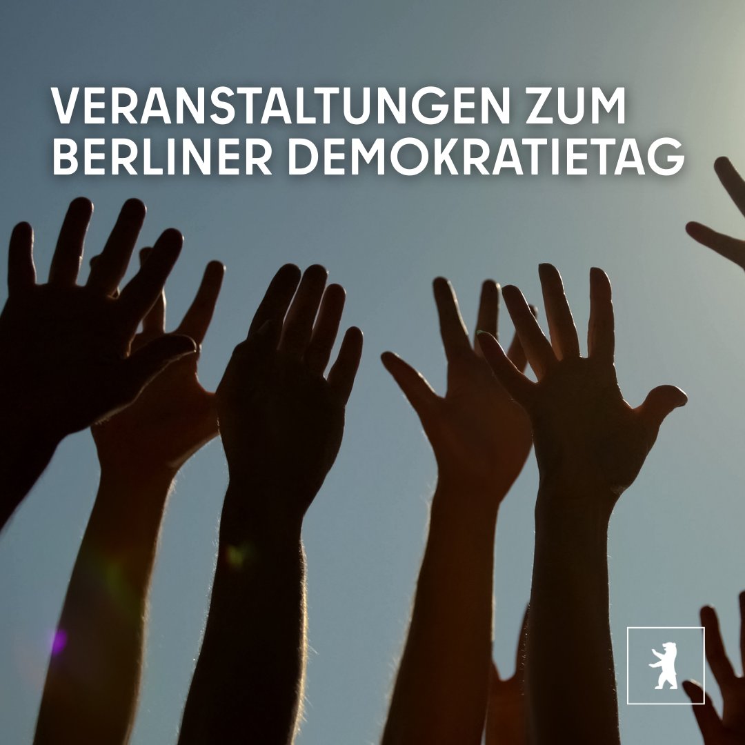 Im Rahmen des Berliner Demokratietags am 14.09. und der "Gemeinsamen Sache – Berliner Freiwilligentage" (12.-21.09.2025) finden zwei besondere Veranstaltungen zu den Themen demokratische Teilhabe &amp; bürgerschaftliches Engagement statt. 🙌 👥 

Alle Infos 👉 sohub.io/7kzu