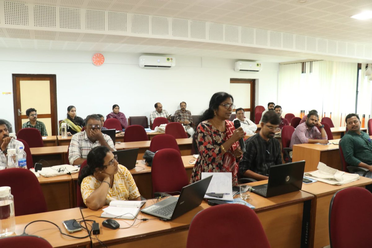 CWRDM1's tweet photo. Inaugural session of the WRMTP 'Hands on training with QGIS and QSWAT'. https://t.co/8Vvgy8JjLf