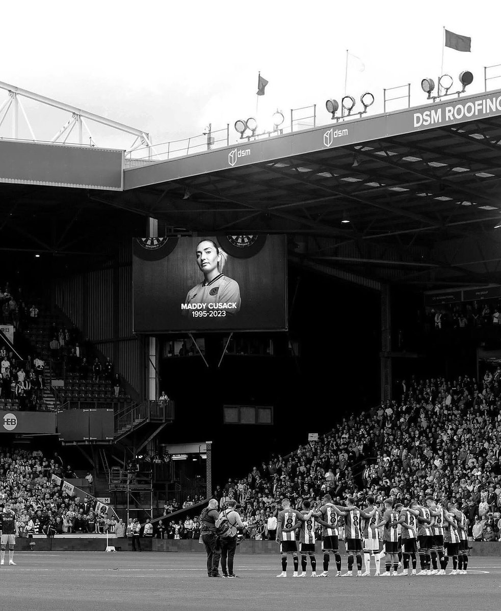 Calling all football clubs across the country, come together as a community and mark the passing of Maddy Cusack with a minutes silence.