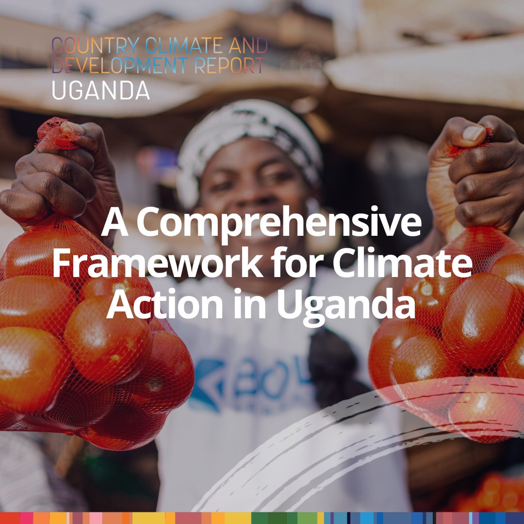 As #Uganda’s cities grow, climate-smart urban planning is key to sustainable development. The #UgandaCCDR highlights how decentralization, private sector action, and citizen engagement can drive real change. Explore the full report: wrld.bg/G6Hz50WXn8R #ClimateAndDevelopment