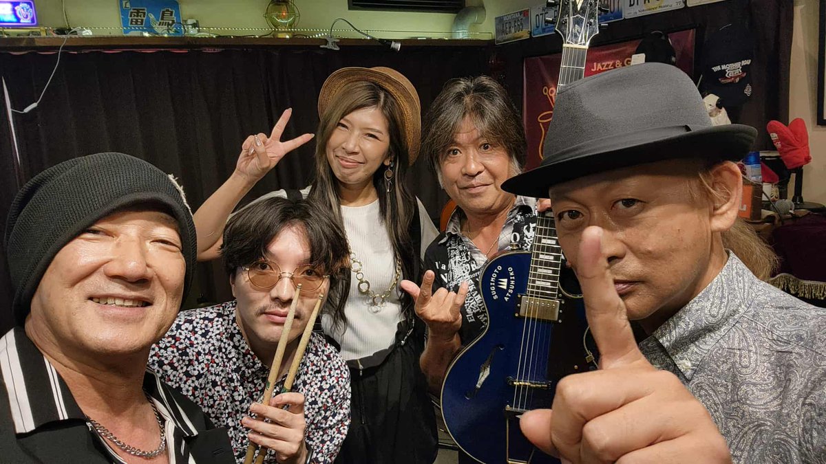 usaokadr's tweet photo. 2025 9/14

リアルタイムで勉強が出来る
杉本さんのライブで演奏してきました！

最高の時間をありがとうございました！

また一つ成長出来た日でした！ https://t.co/ZblDSBhu0Z