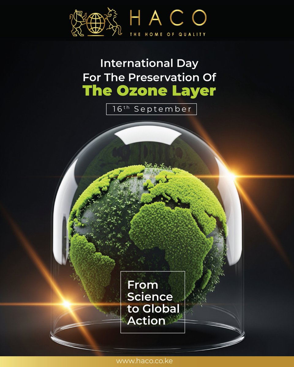 As we commemorate #OzoneDay, we translate science into action through:
🌱 Cleaner production
📦 Eco-conscious packaging
🌍 Reducing our carbon footprint
As we pursue our Chasing Zero Initiative, we remain committed to protecting what protects us; the ozone layer.
