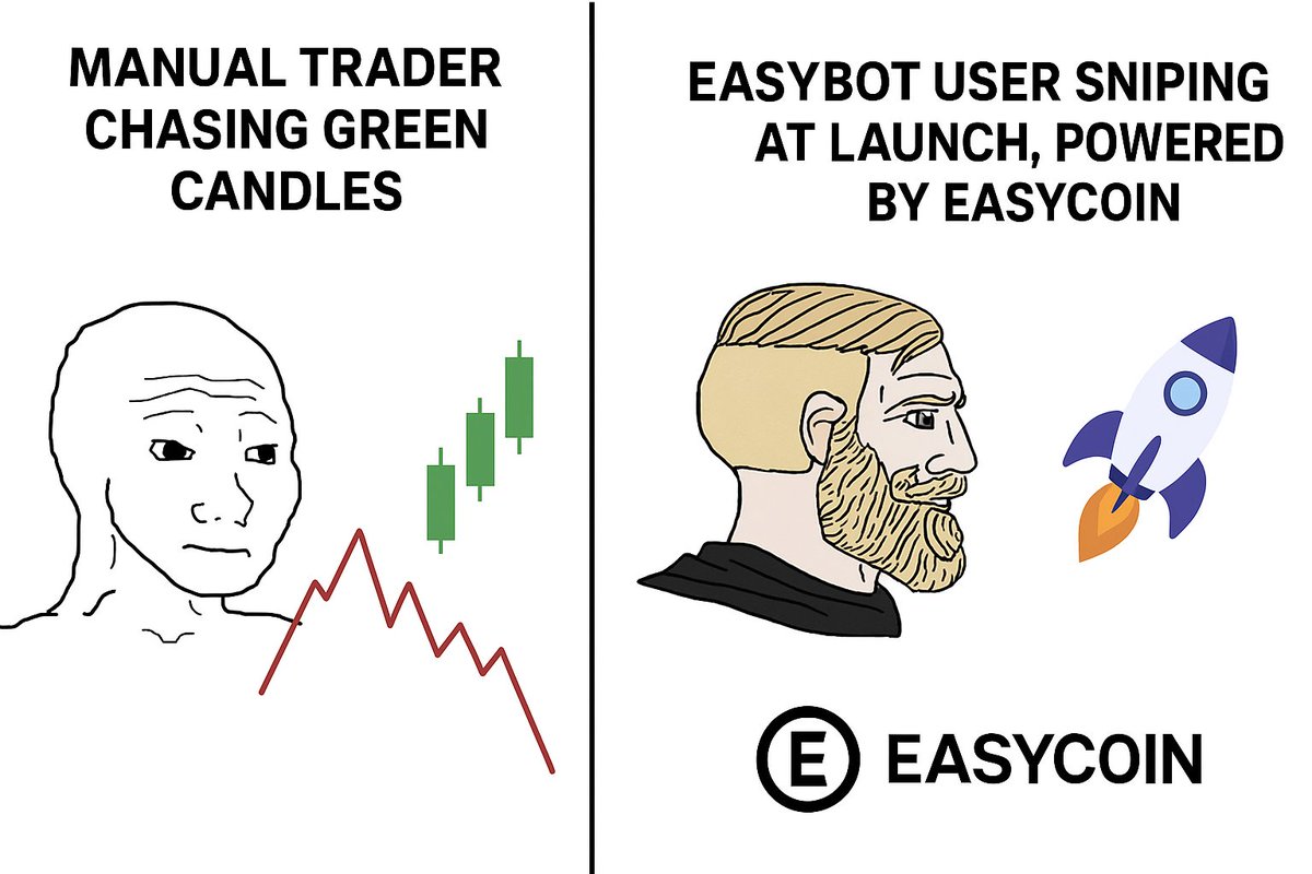 easycoin_base's tweet image. In crypto, milliseconds matter. ⚡

That’s why EasyBot is built for instant snipes.

No delays. No missed launches.
Just precision trading, every time.