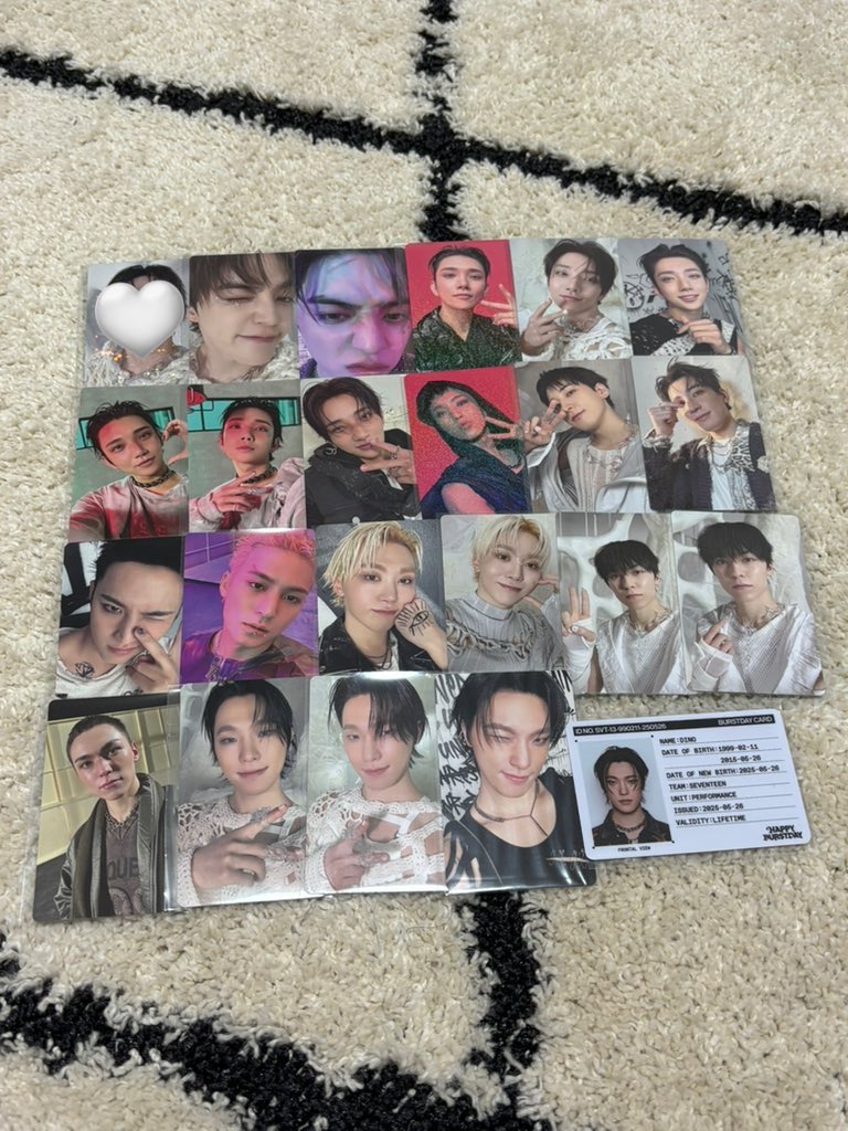 hwbhhe's tweet photo. #SEVENTEEN 
SEVENTEEN  会場 ユニバ weverse トレカ 交換 セブチ kit HMV キノ ツアー W会員
【���】
スンチョル エスクプス ジョンハン ジョシュア ホシ ウォヌ ウジ ミンギュ ドギョム スングァン バーノン ディノ

【求】(リプ欄)
ジュン ミンハオ THE8 

郵送交換希望📮

お断りは♡させて頂きます https://t.co/BER0v8rejh