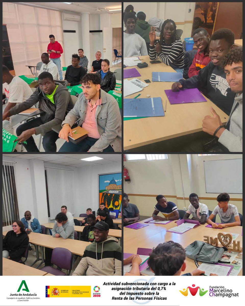 En #HUELVA ❗continuamos con el programa #RAÍCES, un proyecto dirigido a jóvenes sin hogar.

#GRACIAS a <a href="/IgualdadAND/">Inclusión Social, Juventud, Familias e Igualdad</a> 💚 por hacer posible este tipo de actividades y brindar oportunidades a los jóvenes. 

#EsMás
#CelebremosLaVida
#SomosMediterráneo