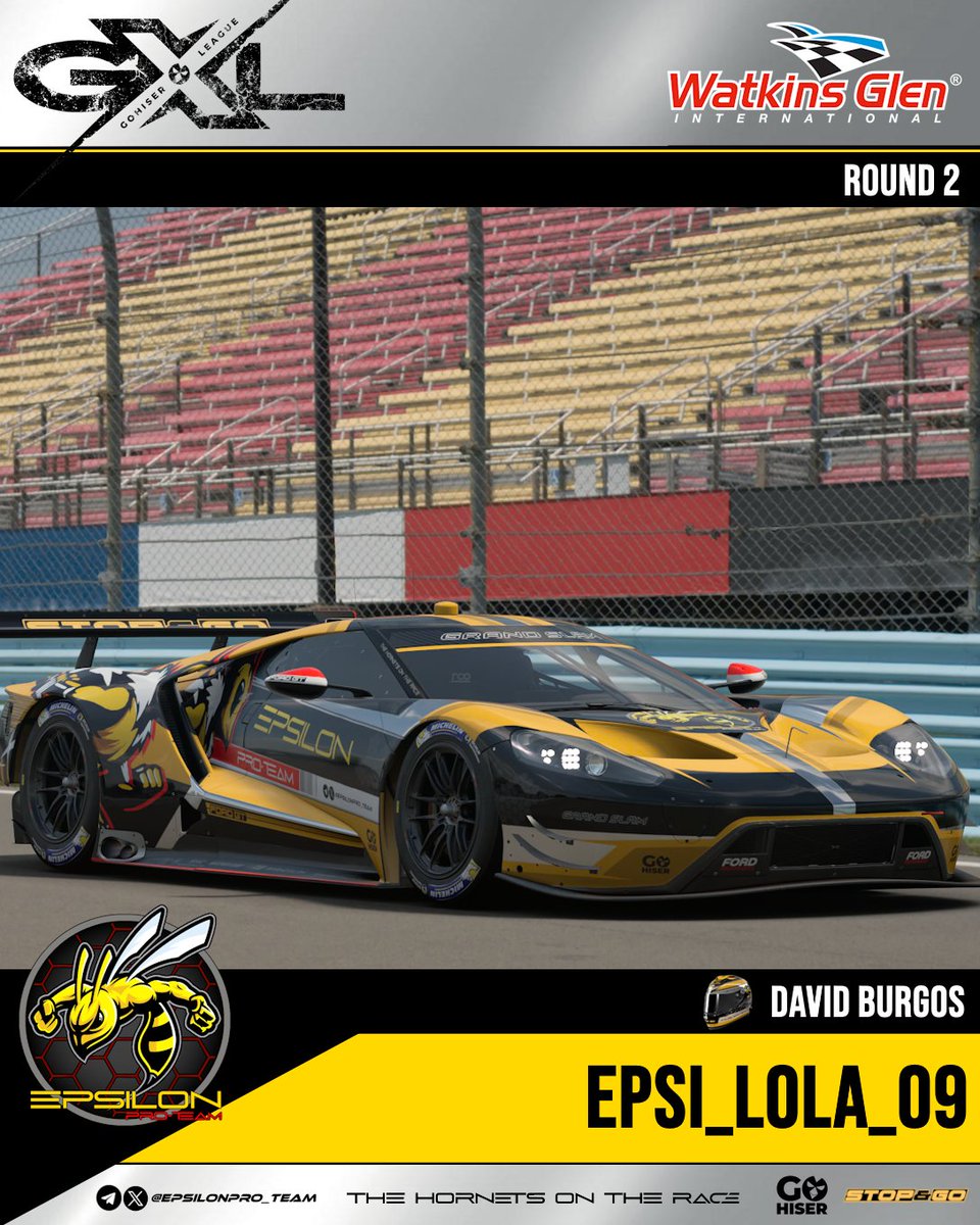 🏁GOHISER X LEAGUE 1k Followers

Tras la lastimosa "rotura de motor" que sufrimos en Spa Francorchamps, hoy vamos en busca de nuestros primeros puntos en Watkins Glen.

A partir de las 22:30h. <a href="/DavidBu22705352/">David Burgos</a> lo dará todo en el Twitch de <a href="/GoHiSer/">G🐣HISER</a> 

#gowasp