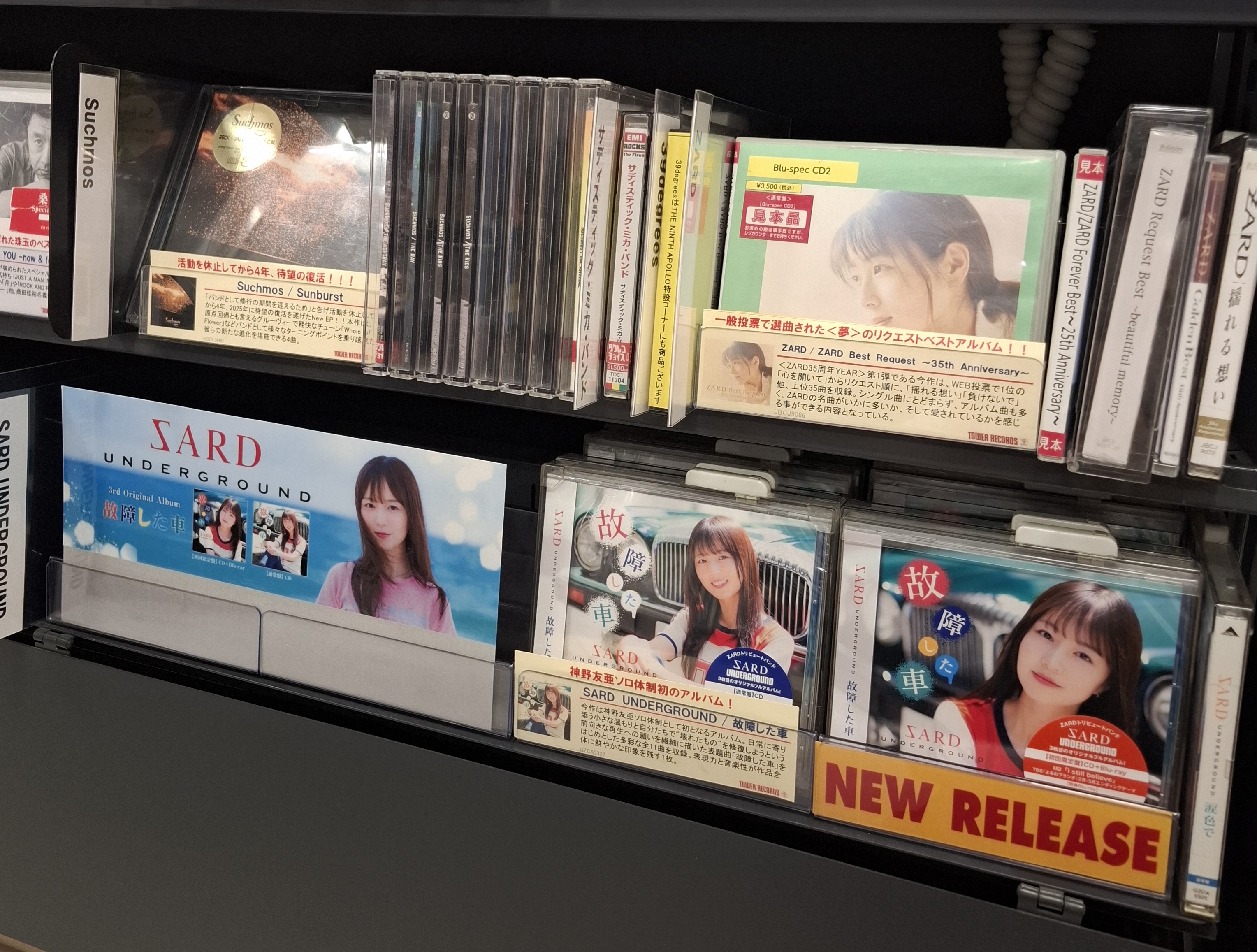 SARD UNDERGROUND B2ポスター HMV 故障した車 神野友亜 SARD UNDERGROUND B2ポスター HMV 故障した車 神野友亜
