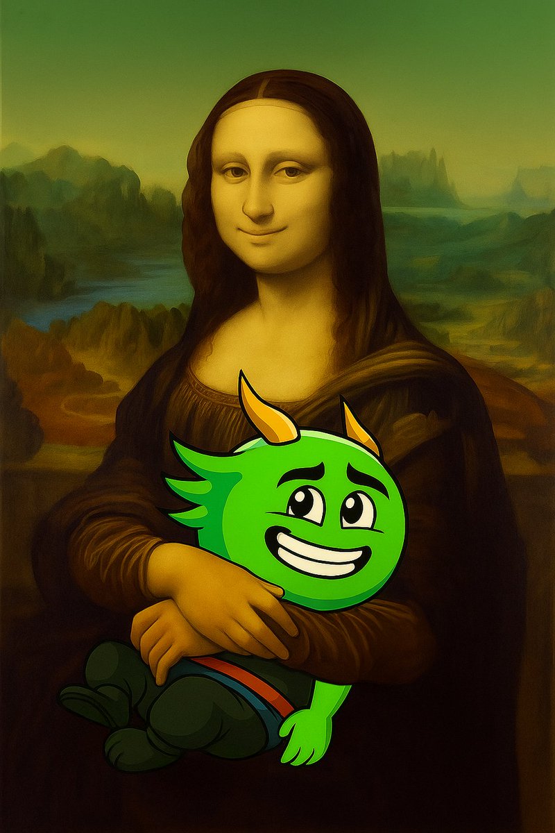 We’re going LONG on @Monad Lisa. That grin = TPS. ⚡💚

Da Vinci-coded 👉 zkswap.finance/swap?outputCur…