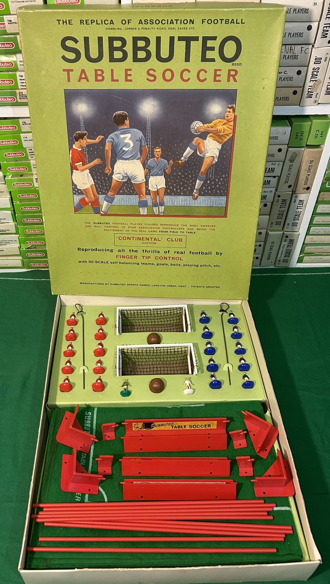 SubbuteoPad's tweet photo. Subbuteo Continental club edition 1st version…….

Rarity 2/10

Value £20-£40 https://t.co/sYWUXE1e2b