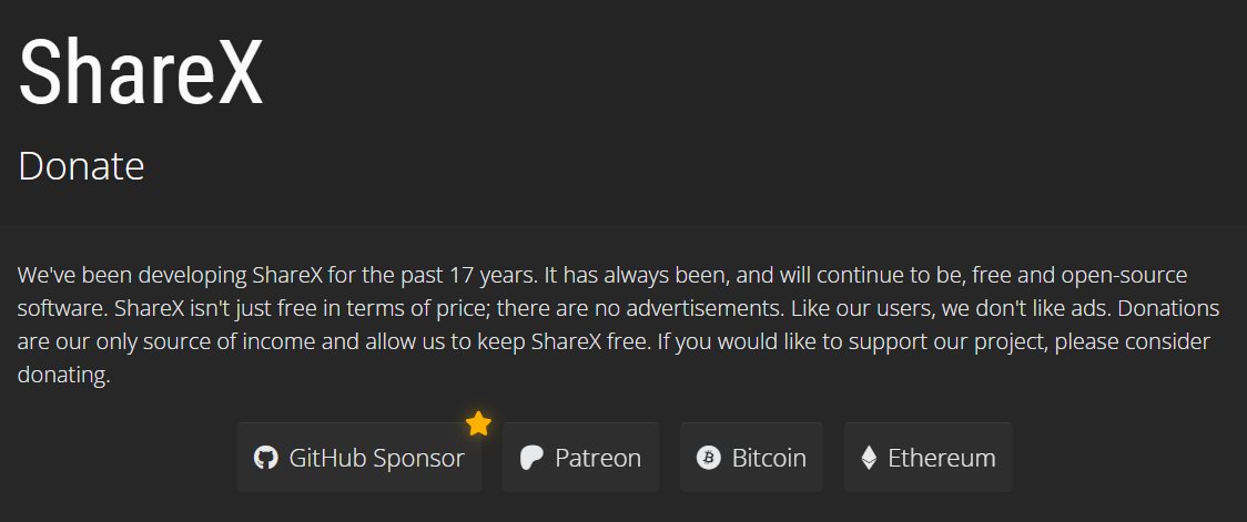 baccakiwi's tweet image. Hey @ShareX when can I donate $XMR?
Also, when Linux support?