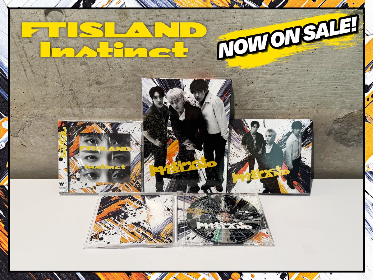 通常盤 】 FTISLAND/アルバム 「 Instinct 」 ft「instinct