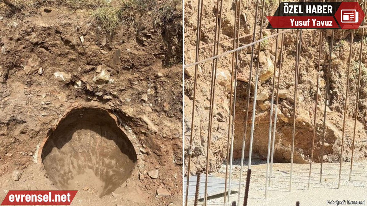 evrenselgzt's tweet image. Saros Körfezi&apos;ndeki İbrice Limanındaki inşaat çalışmaları sırasında geç antik döneme ait duvar kalıntısı ve pitoslar bulundu; üstüne beton dökülerek inşaata devam edildi

Yusuf Yavuz&apos;un haberi
evrensel.net/haber/571428/s…