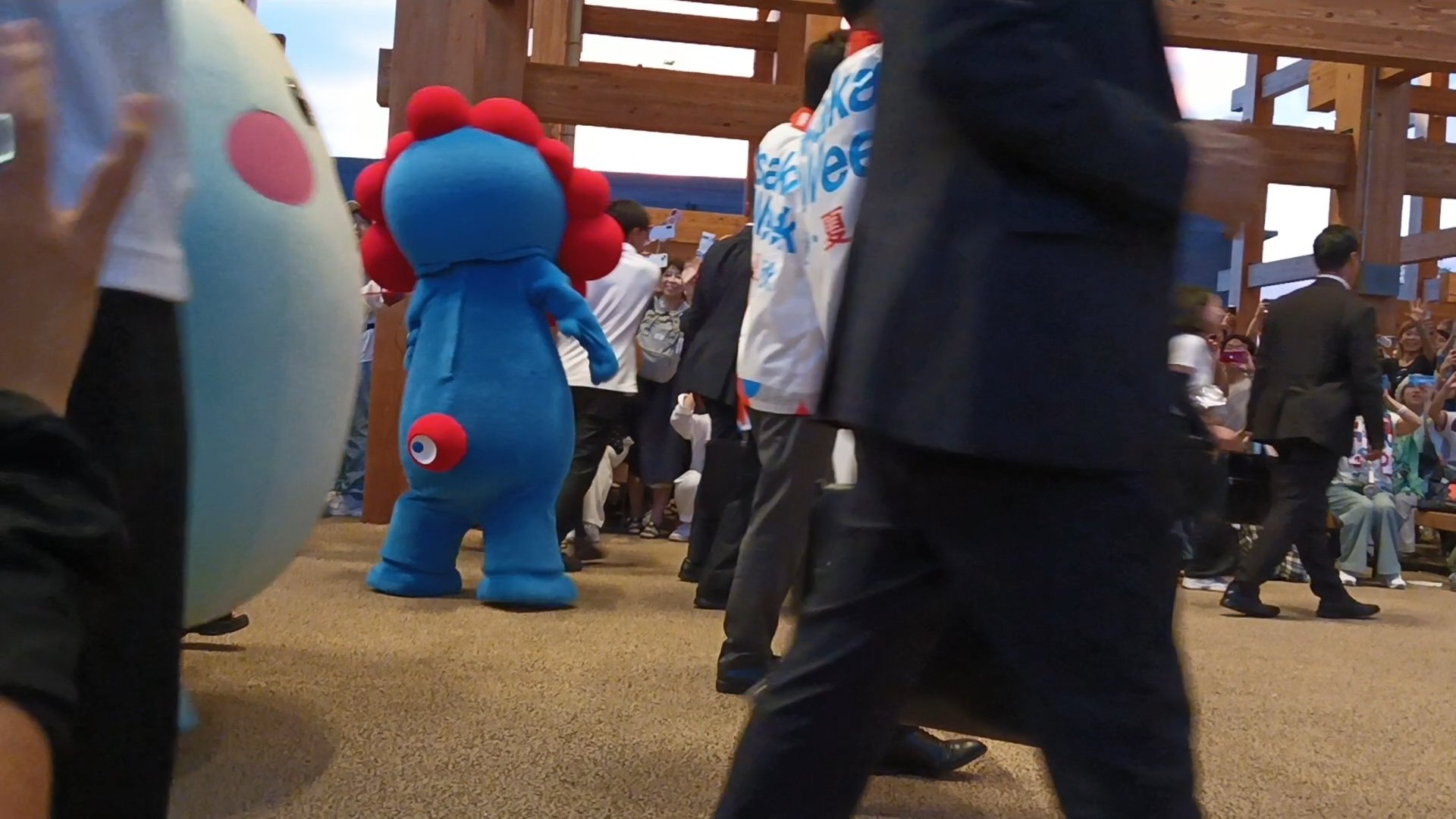 ミャクミャク　もずやん　ぬいぐるみ　エコバッグ ミャクミャク もずやん ぬいぐるみ エコバッグ