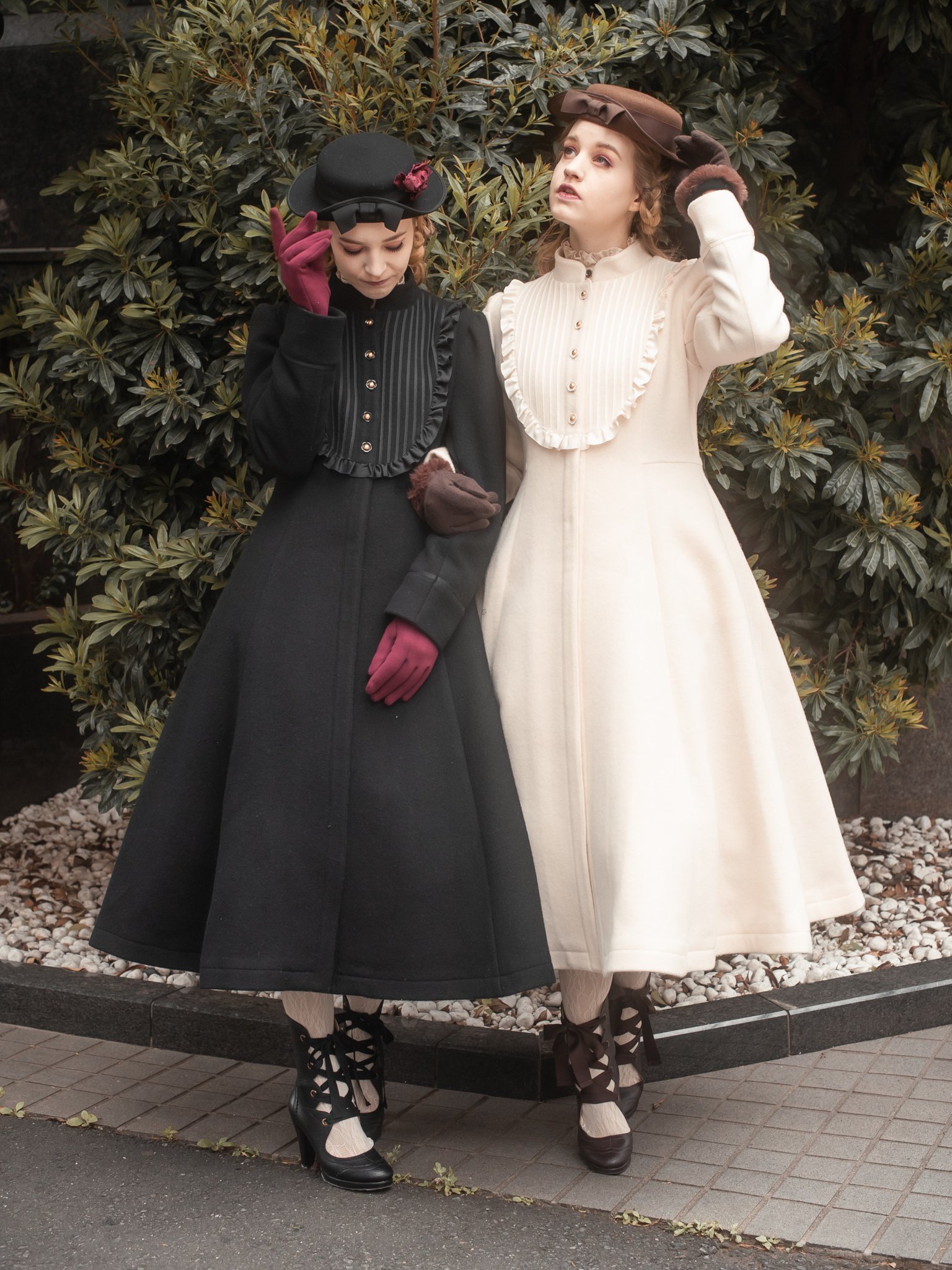 アンティークドール ファーコート&ハット Victorian maiden on X: