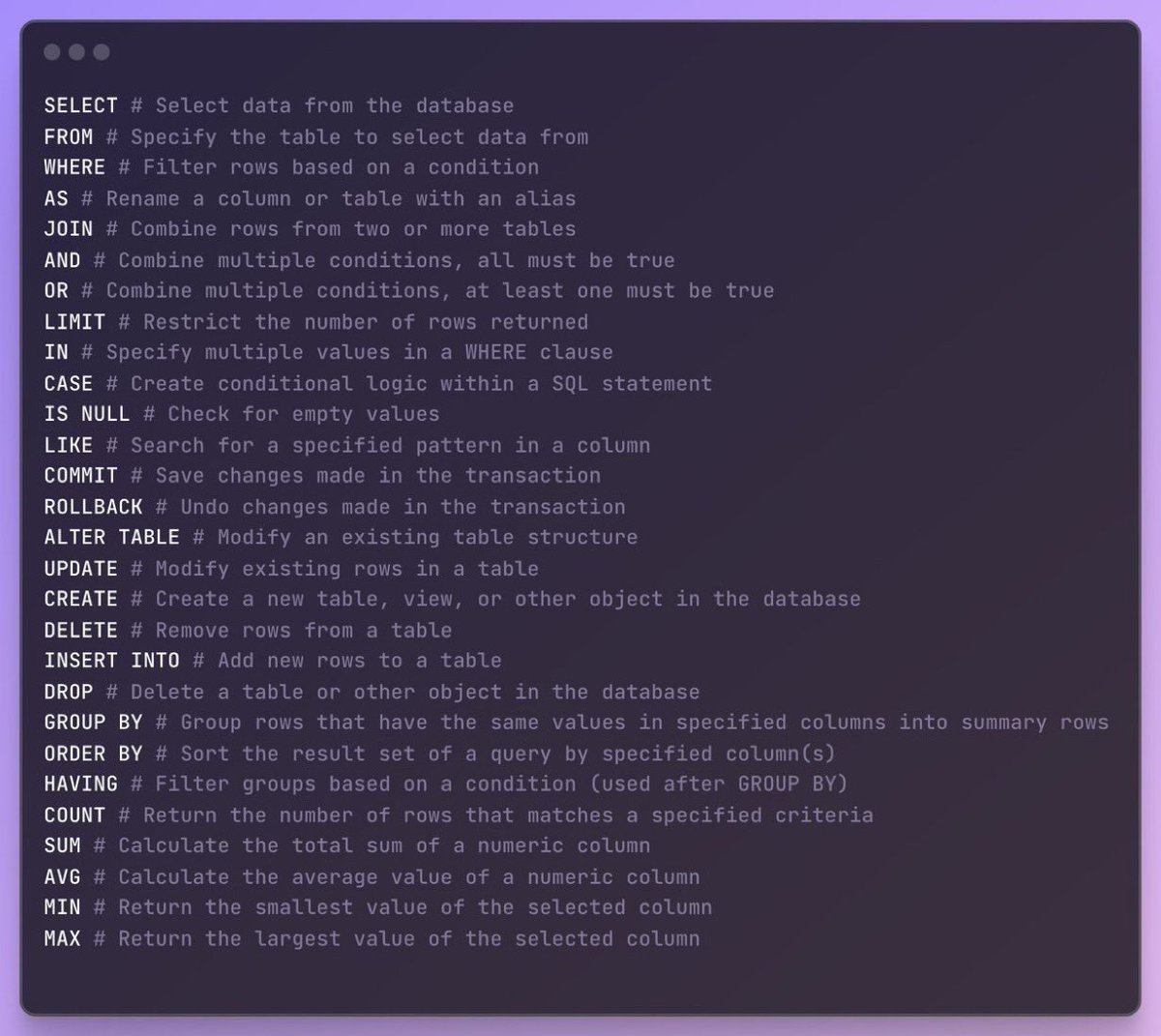 ezekiel_aleke's tweet image. SQL is not that hard.

You haven’t just seen this.