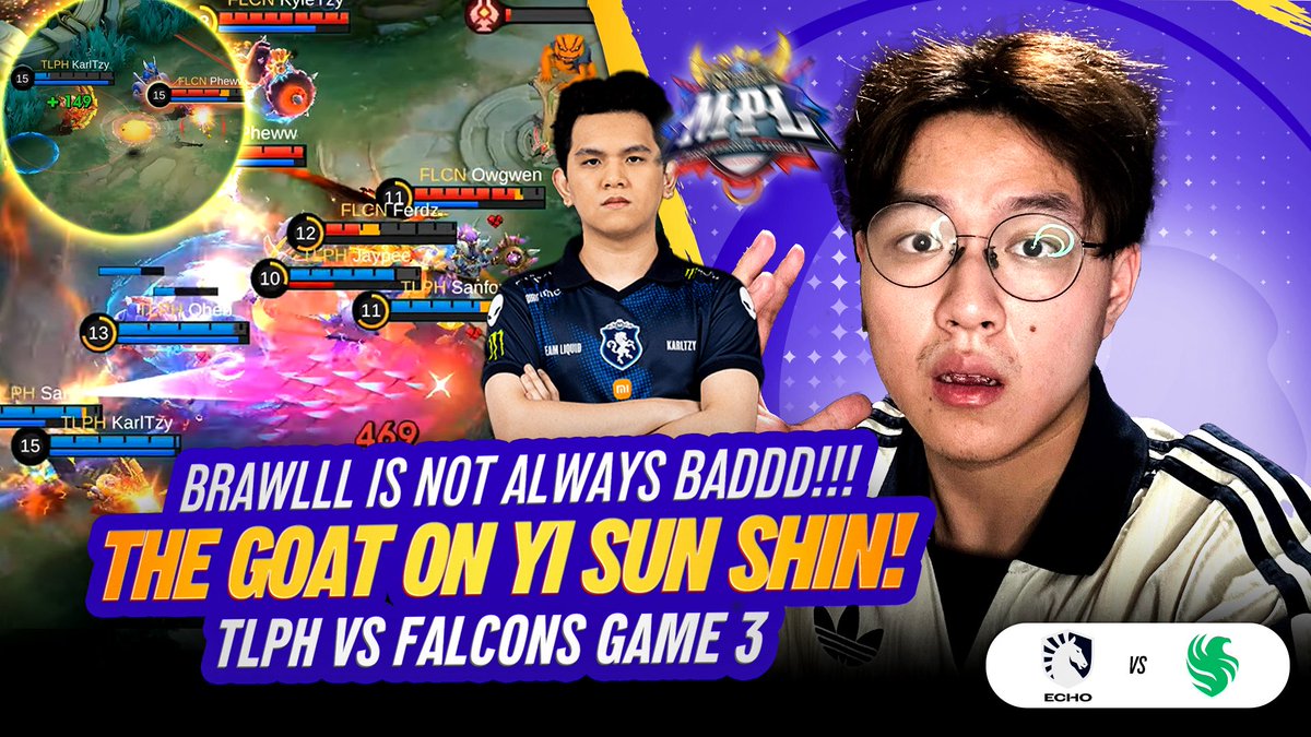 MirkoCasts's tweet photo. BRAWL ISNT ALWAYS BADDD!! The GOAT on Yi Sun Shin! MICRO > MACRO??
Had a blast watching this one hahah!
TLPH vs FALCONS Game 3
#tlph #falcons #mplphilippinesseason16 #MPLPHS16
#falconsph #liquid #teamliquidph
https://t.co/mfRqRFsjcp https://t.co/W90g0zk4X5