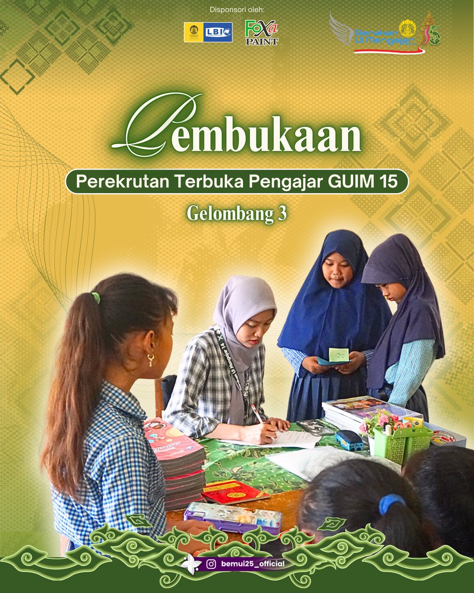 Gerakan UI Mengajar tweet media