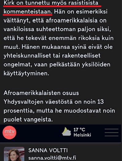 IsoHenkka's tweet photo. Moi Sanna! @sannavoltti

Kirjoititko nämä tietämättömyyttäsi, vai levitätkö paikkansapitämättömiä väitteitä tahallaan?

Tässä on sinulle linkki Charlie Kirkistä levitettyjen valheiden Top 10 -listaan lähteiden kera: https://t.co/7BIFfWmrDI https://t.co/uTdNdvEpT2