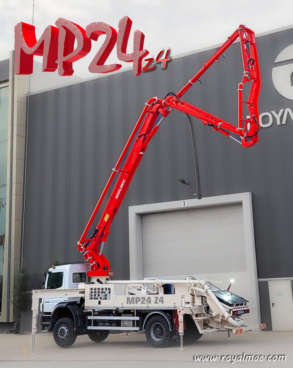ROYALMAKINE's tweet photo. 🦾 MP24Z4
#MP24Z4 #RoyalmacMP24Z4 #MobileConcretePump #ConcretePump24Z4 #MP24Z4Pump #Z4ConcretePump
#ConcretePump #ConstructionMachinery #ConstructionEquipment #HeavyMachinery #HeavyEquipment #ConstructionSite #PumpingConcrete #SmartMotion
#TrackedPower #ZBoomTechnology https://t.co/IMAKOorPBS