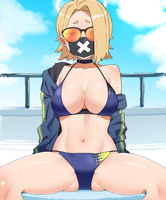 #夏が終わりそうだし今年描いた水着絵を貼ろう 