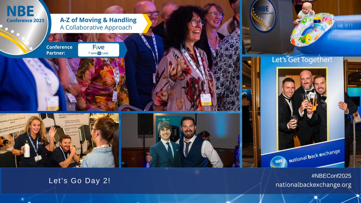 nbetoday's tweet image. Welcome to Day 2 of #NBEConf2025!

So much to look forward to...see the full programme here:
nationalbackexchange.org/nbe-annual-con…

#MovingAndHandling