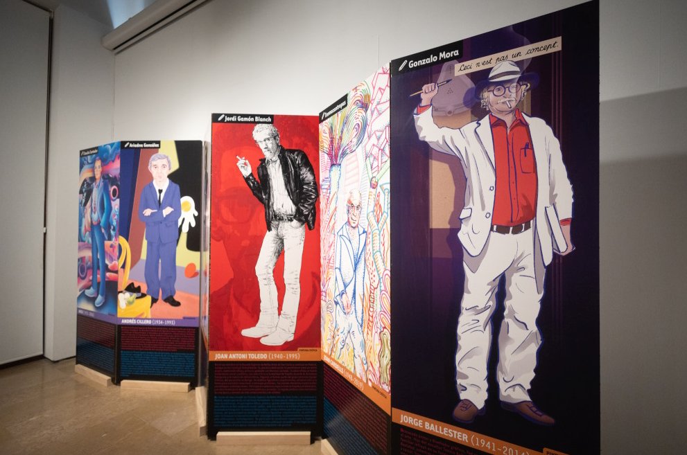 Consorcio Museos CV (@consorciomuseos) on Twitter photo 📢 Hasta el 21 de septiembre para visitar la exposición ’37 Ilustres x 37 Ilustrados’ en el <a href="/centredelcarme/">CCCC Centre del Carme Cultura Contemporània</a>
Una muestra que homenajea a pintores valencianos contemporáneos, desde finales del siglo XIX hasta la actualidad.
consorcimuseus.gva.es/exposicion/37-… 📢 Hasta el 21 de septiembre para visitar la exposición ’37 Ilustres x 37 Ilustrados’ en el <a href="/centredelcarme/">CCCC Centre del Carme Cultura Contemporània</a>
Una muestra que homenajea a pintores valencianos contemporáneos, desde finales del siglo XIX hasta la actualidad.
consorcimuseus.gva.es/exposicion/37-…