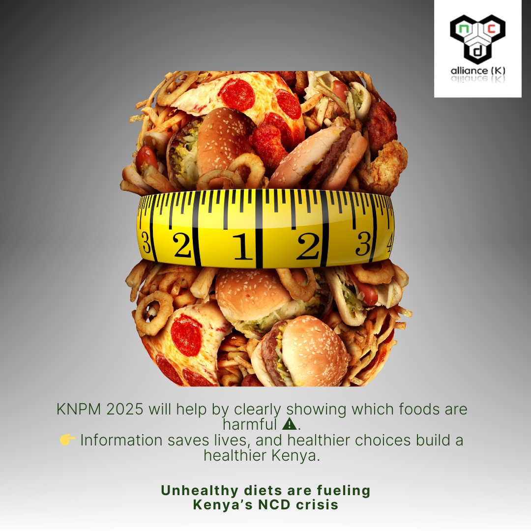 BeavonMugoshi's tweet photo. Unhealthy diets are fueling Kenyaβs #NCDs crisis.
With KNPM 2025, we say #NoMoreGuessing β Kenyans deserve clear food information & healthier choices! π°πͺ
#NCDAK #NCDsKe #Somaleboke #MoH #BeavonDiabetesType1 #KNPM2025 #StopNCDs #HealthyKenya https://t.co/d817hFgeOd