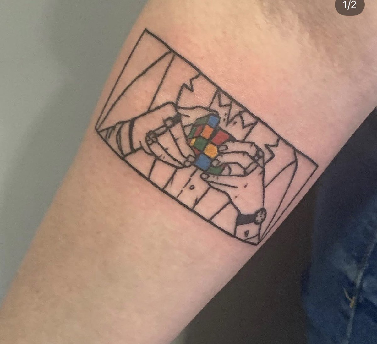 maplehrry's tweet image. Me too, so I  tattooed it