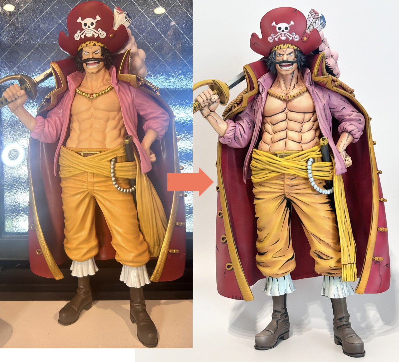 バンプレくじ　PREMIUM ONE PIECE ゴールド・D・ロジャー A賞 バンプレくじ PREMIUM ワンピース-ゴール・D・ロジャー A賞