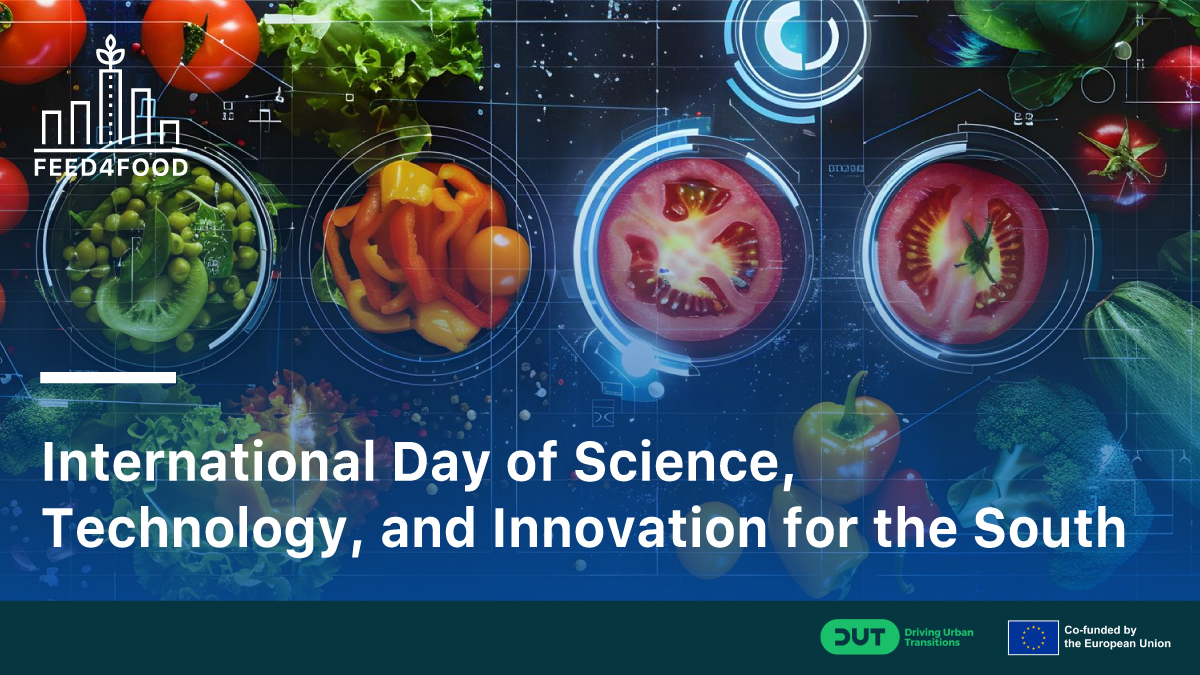 International Day of Science, Technology, and Innovation for the South. We are building Living Labs for Urban Gardening empowering vulnerable communities to access healthier food!
 #Feed4Food
<a href="/AREA_Innovation/">AREA</a> 
<a href="/Apodissi_Intl/">Apodissi</a> 
@DiSCDigitalSus1
<a href="/GERiLAB12/">GERi LAB</a>
<a href="/acwfs_VU/">Amsterdam Centre for World Food Studies</a>  
<a href="/StrovolosM/">Strovolos_Municipal</a>