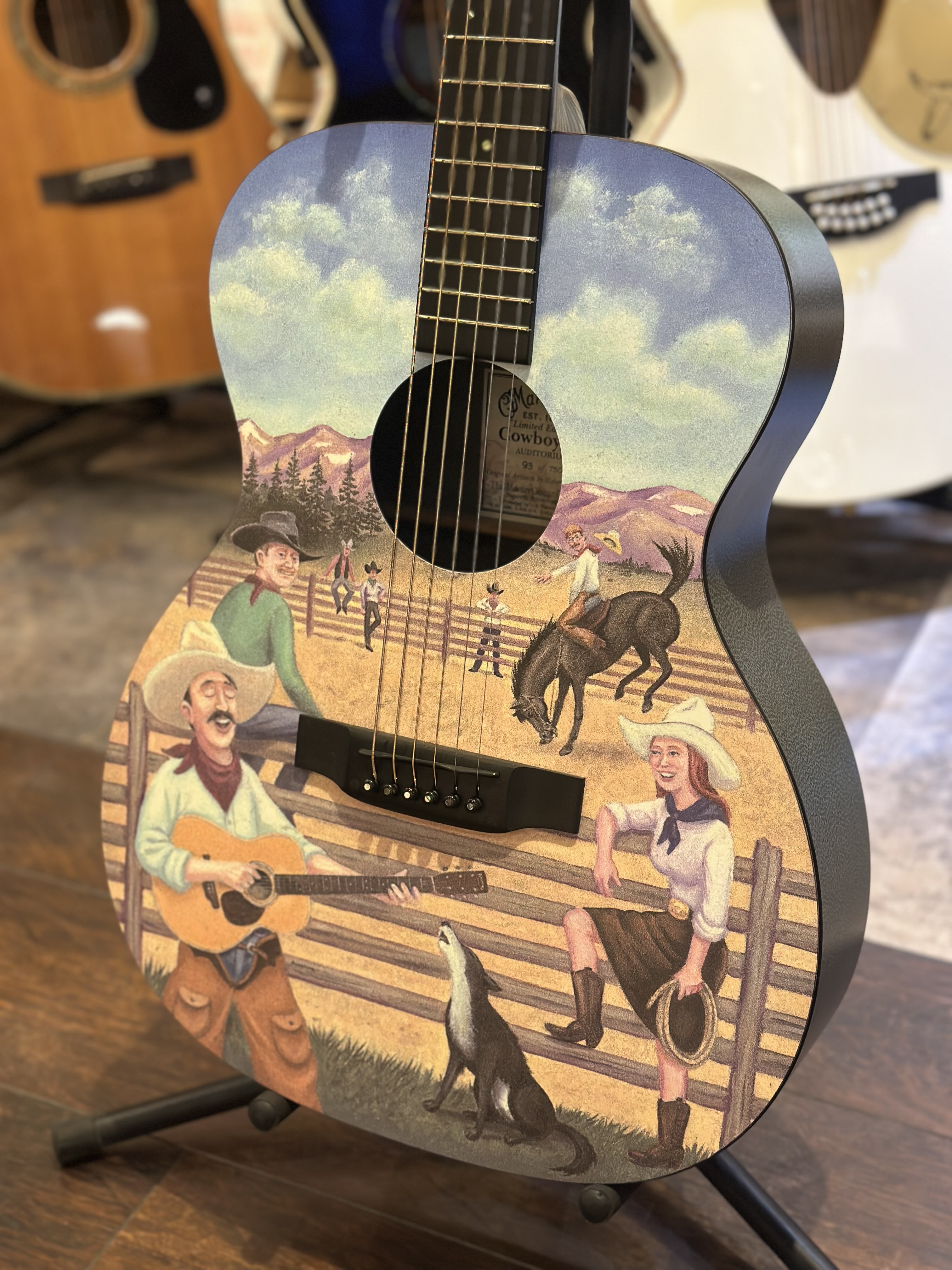 【極美品】限定750本 MARTIN マーティン Cowboy Ⅲ 3 イシバシ楽器 池袋店 P'PARCO 7F on X: 