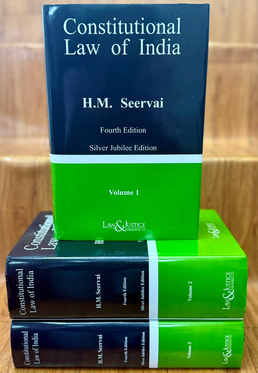 #PIRecommends. Flat 10% Discount.
Presenting the much-acclaimed book: Constitutional Law of India (Set of 3 Vols) by H.M. Seervai.
#BuyOriginal 💮 #BuyFromPI
Order 👉padhegaindia.in/product/consti…