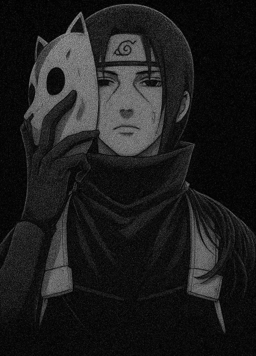 Every face wears a mask...