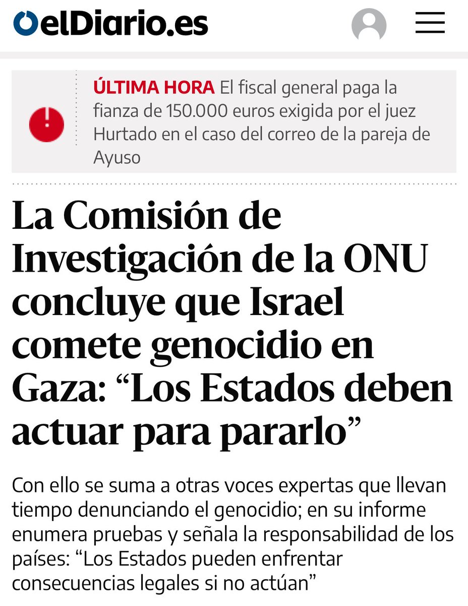 Qué dice exactamente la ONU:
“Al matar, causar lesiones graves a la integridad física o mental, someter deliberadamente a condiciones de vida que hayan de acarrear la destrucción total o parcial de los palestinos, e imponer medidas destinadas a impedir la natalidad, las