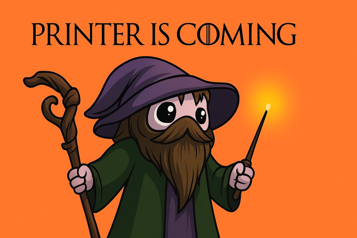 Gm, my guys 

Let print. That's all that matters! 🖨 💸