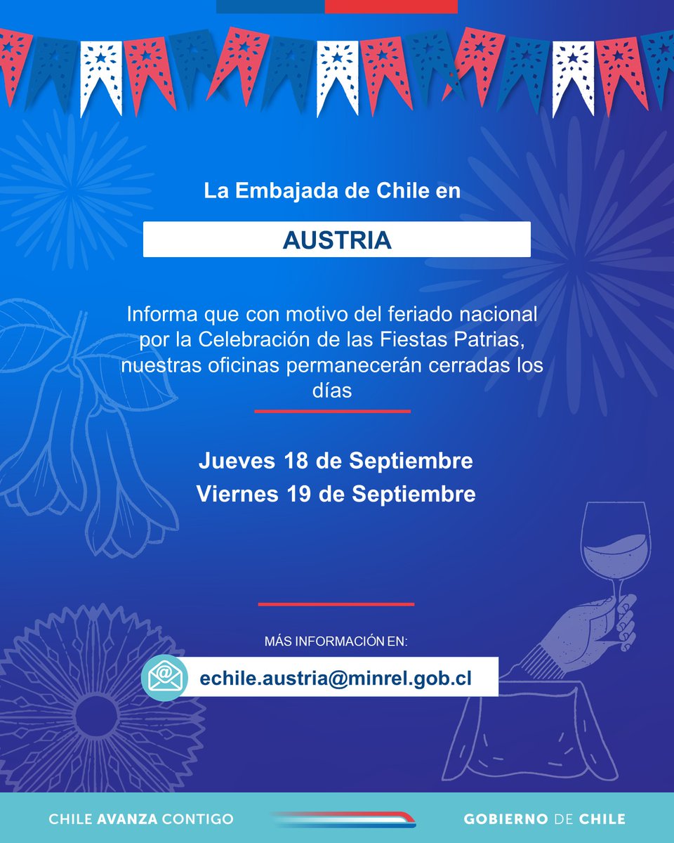 Embajada de Chile en Austria tweet media