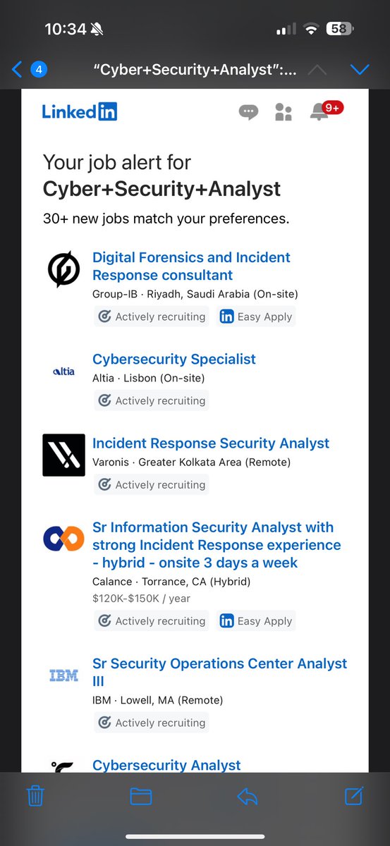 Who said the cybersecurity job market is dying??