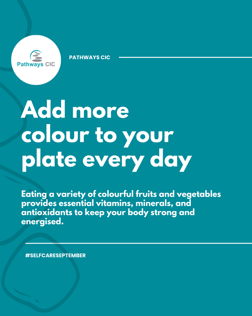 Pathways CIC (@pathwayscic) on Twitter photo It's #SelfcareSeptember.
Looking after your wellbeing doesn’t need to be complicated, small, daily habits make a big difference! It's #SelfcareSeptember.
Looking after your wellbeing doesn’t need to be complicated, small, daily habits make a big difference!