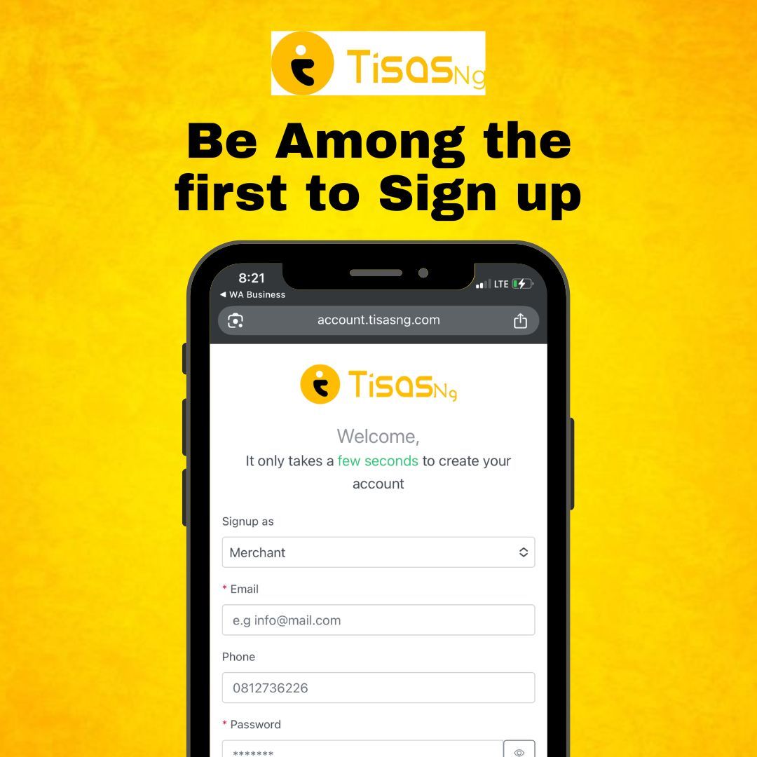 Tisasng's tweet photo. Hey shoppers 👋 Let’s talk about YOU.
With TisasNg, every purchase comes with some extra rewards!
Here’s how it works for individuals:
1️⃣ Sign up FREE on https://t.co/HsSm3GuEOS https://t.co/m24B6AQFrk