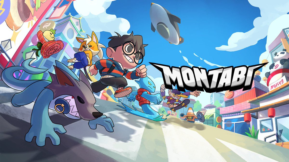 Ardisaz's tweet photo. The indie game we're making and the 3 other indie games we're looking forward to:

@PlayMontabi 
@KulonikuGame 
@rollinggloryjam 

Collect monsters, cook bakso, and then go to the underworld 🩵🩵🩵 https://t.co/Y41Vcb6DoG